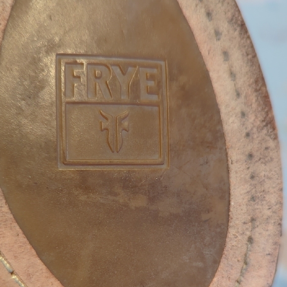 Frye Brown Cutout Peep-Toe Heels - Picture 12 of 13